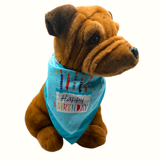Happy Birthday Dog Bandanas