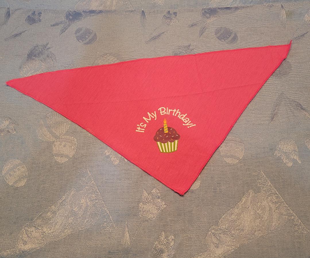 Birthday Bandanas - Limited Sizes!