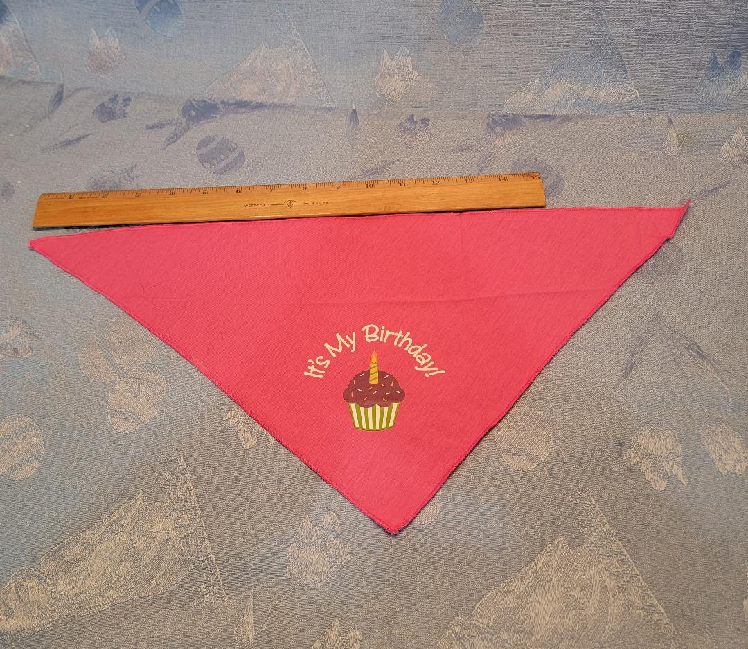 Birthday Bandanas - Limited Sizes!