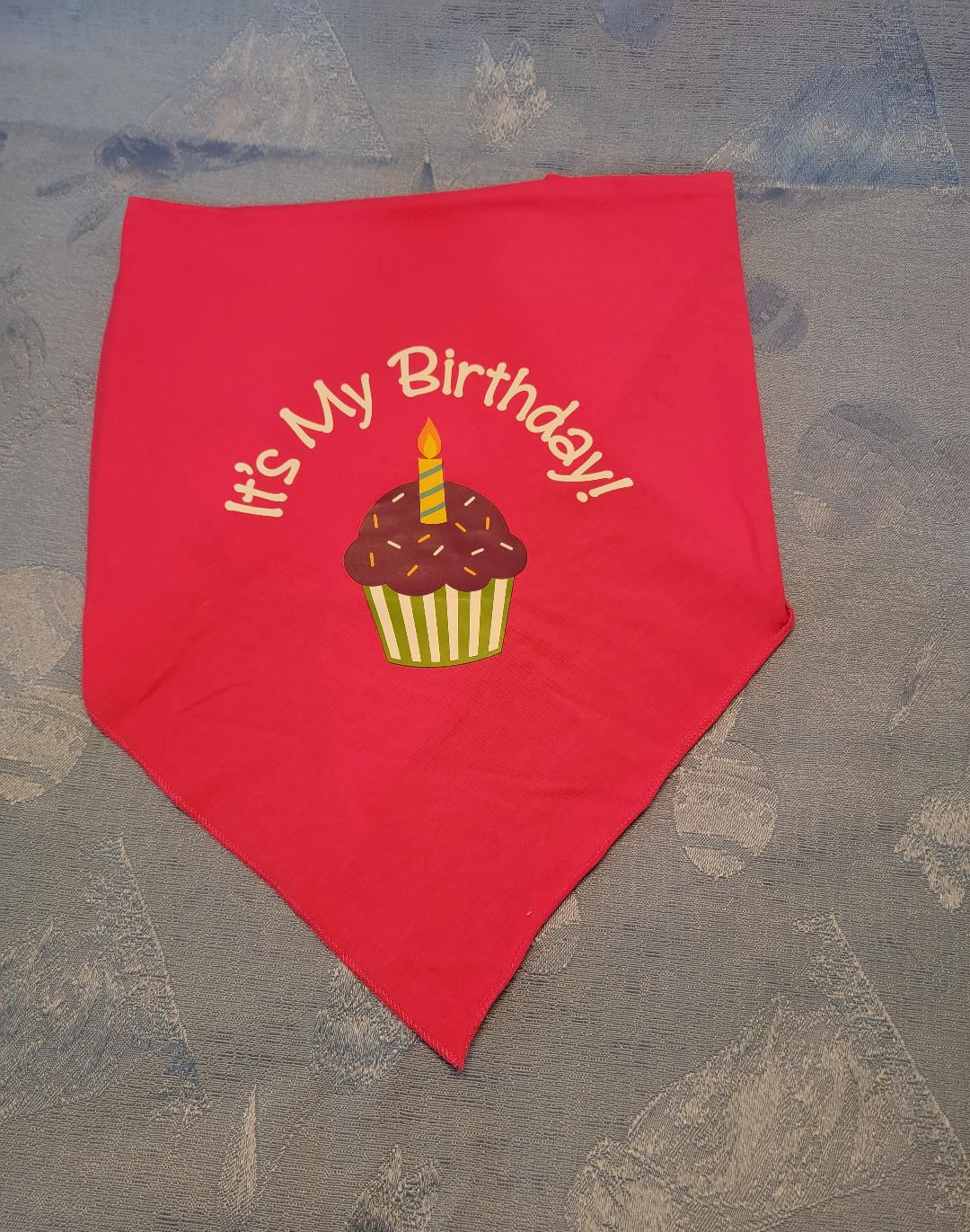 Birthday Bandanas - Limited Sizes!