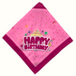 Happy Birthday Dog Bandanas