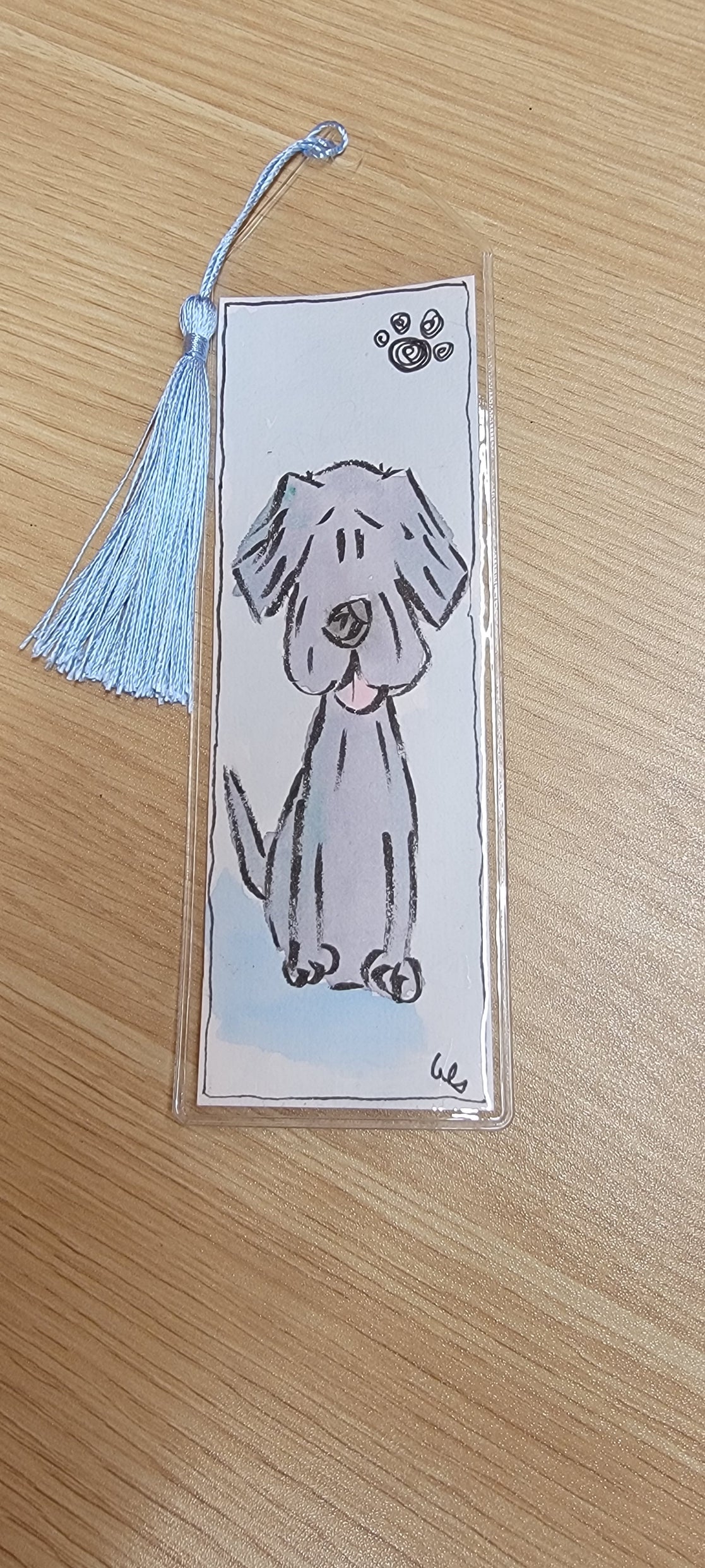 Bookmark - Watercolor & Marker
