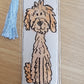 bookmark of a doodle dog