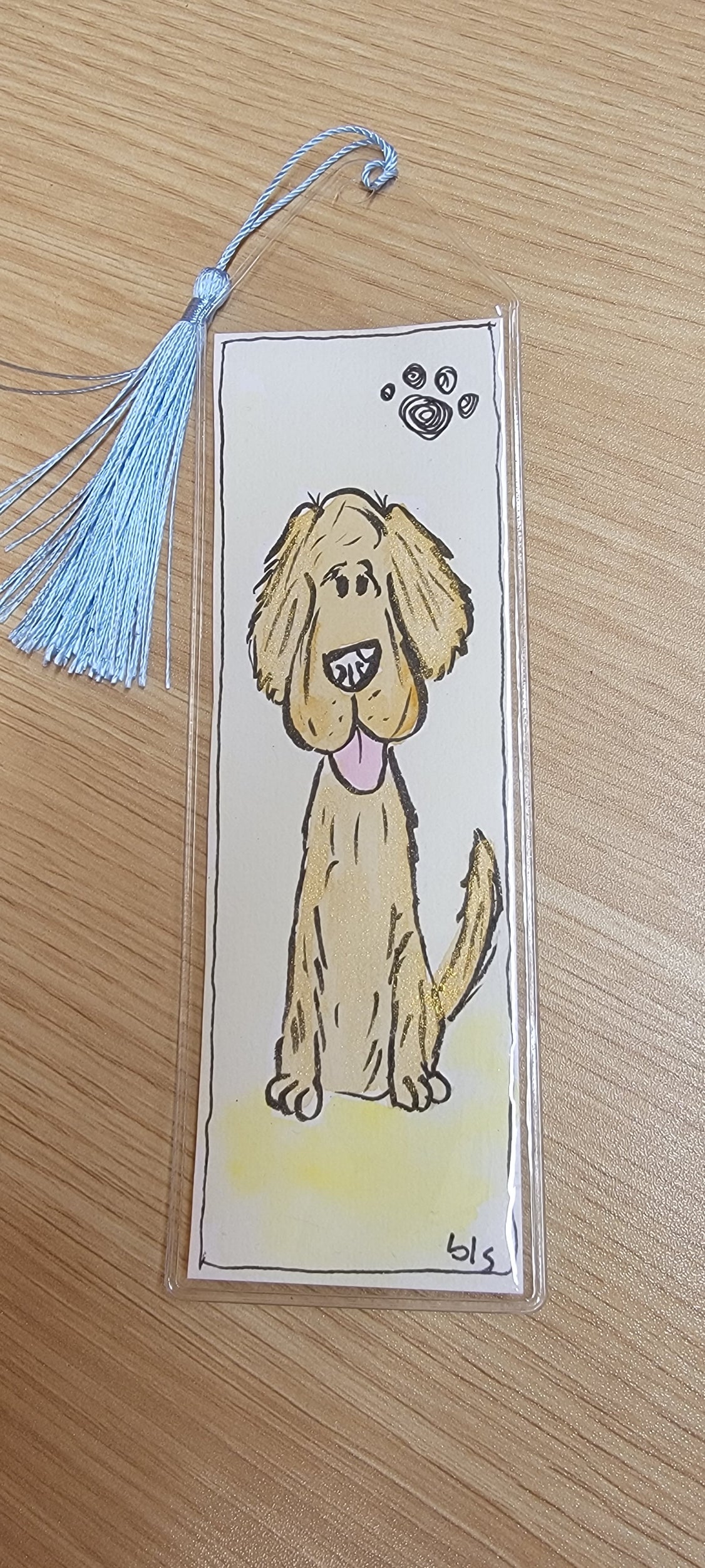 Bookmark - Watercolor & Marker