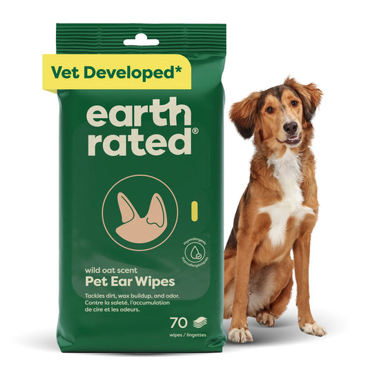 Earth Rated Pet Ear Wipes 60ct
