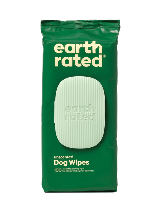 Earth Rated Dog Grooming Wipes 100ct