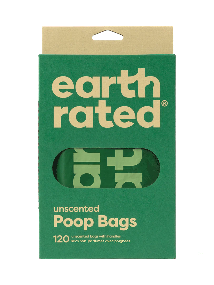Earth Rated Poop Bags 120ct with Handle Lavender