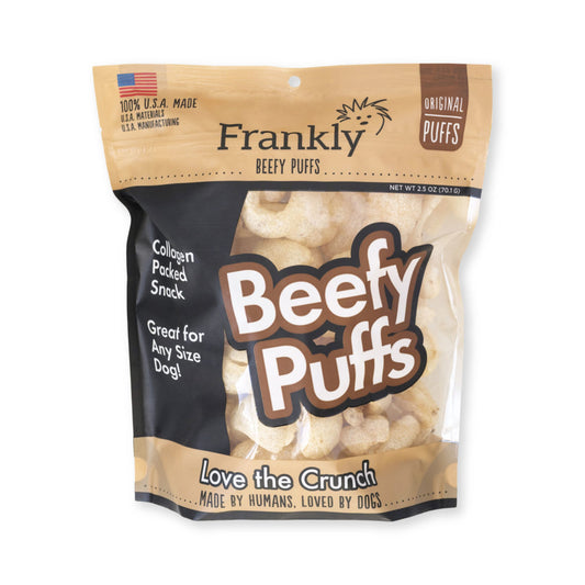 Frankly Pet Beefy Puffs Original