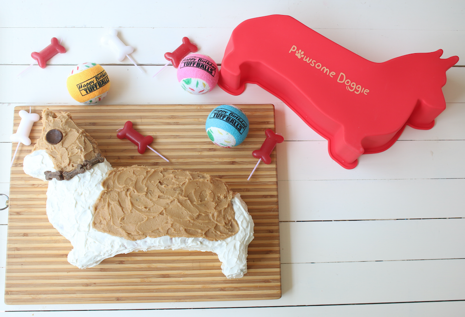 corgi dog birthday cake pan
