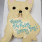 French Bulldog Boston Terrier Birthday Cake Pan