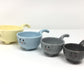 kitty cat measuring cups set of four ceramic stackable 